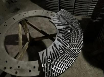 Fibre Grinding Machine Double Disc Refiner Plate