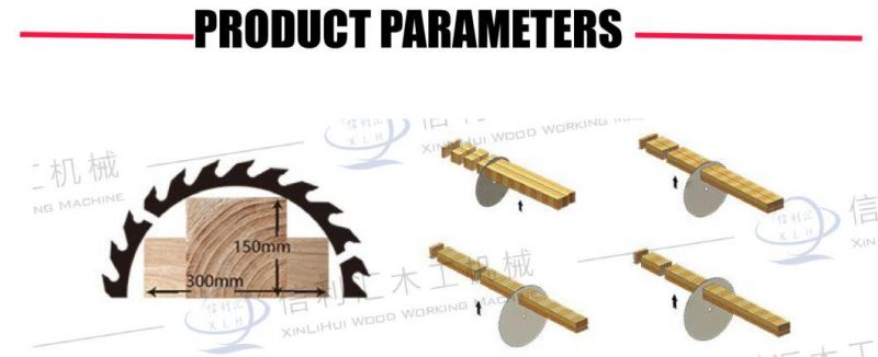 Wood Board Cutting Machine for Pallet Nailing Machine/Wood Batten Nailing Machine, Pallet Nailing Machinewith at Least a 4 Stringer.