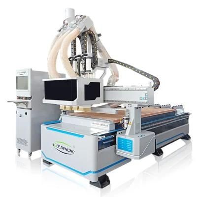 Factory Price 1325 2030 CNC Router with Auto Tools Change Function for Cutting and Engraving Wood MDF Acrylic Aluminum PVC