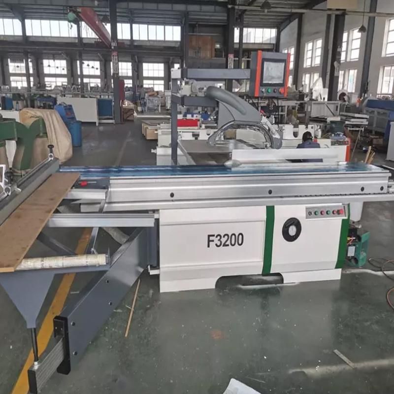 F3200 Woodworking CNC Type Automatic Fence Moving Precise Digital Sliding Table Panel Saw Wood Cutting Machine