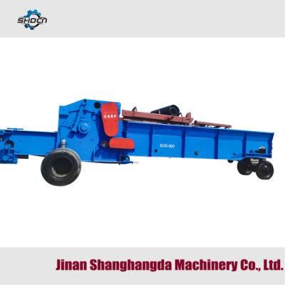 Waste/Plank/Pallet/Solid Waste Crushed and Transported Back to China Crusher Chipper
