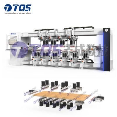 CNC Multi-Boring Machine CNC Multi Drilling Machine CNC Wood Drill Machine with Industrial Computer Control