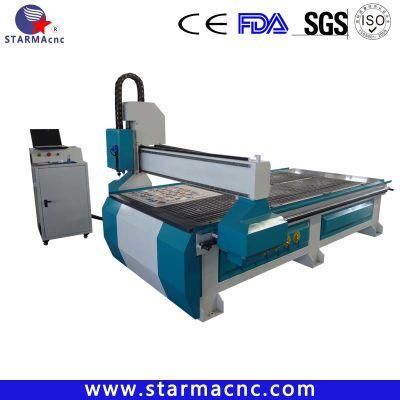 CCD Automatic Scan CNC Router Machine for Cutting Material Edge