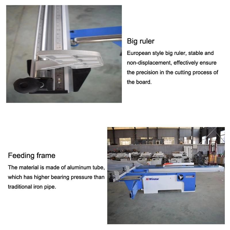 Mj45 China Manufacturer Wood Cutting Sliding Table Panel Saw Machine Price