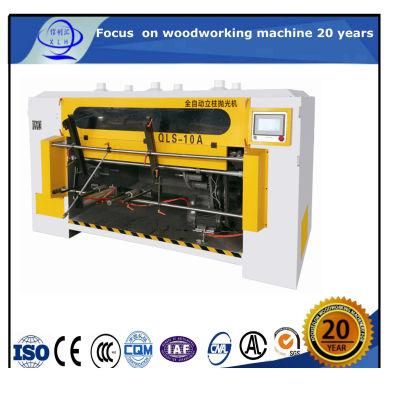 Customized Curved Solid Wood Legs/ Baluster Columns/ Newelpost/ Twisting Wood /Buffing/ Burnishing Making Automatic CNC Polisher Glazing Machine