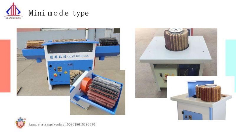 New Speed Control Plane Panel Plate Woodworking Polishing Machine Sanding Metal Wood Track Multifunctional Descaling Burr Wire Drawing Machine CNC Polishing