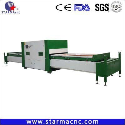China Supply Wood CNC Automatic Vacuum Membrane Press Machine