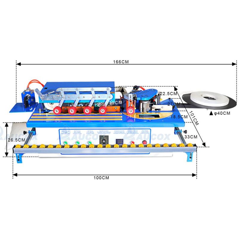 Woodworking Manual End Cutting Edge Banding Machine