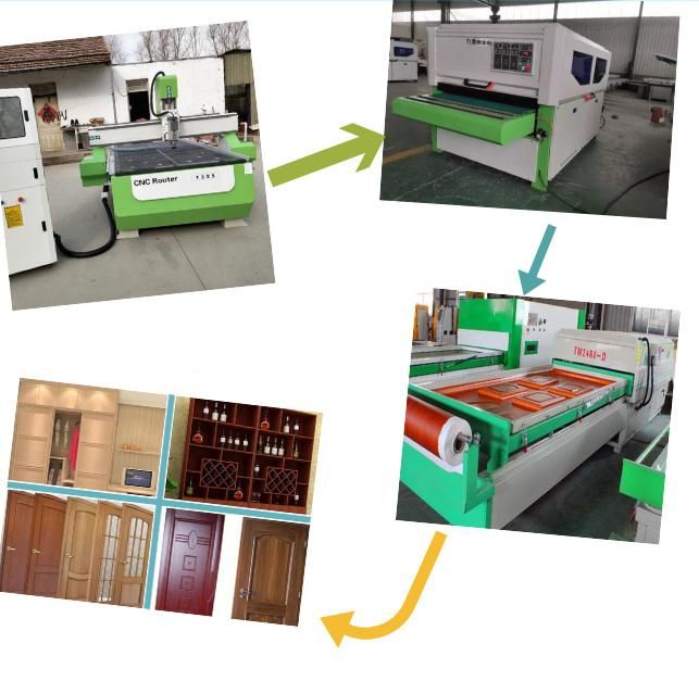 Automatic Computer Panel Sizing Saw Woodworking Machine