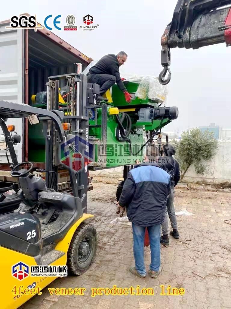 Veneer Peeling Machine for Softwood