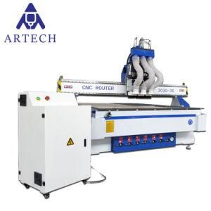 3 Spindles CNC Router for Wood Furniture Carving Machine