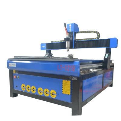 High Quality High Speed Engraving Cutting 2.2kw /3.0kw Spindle Vacuum Table 1218 CNC Router 4axis
