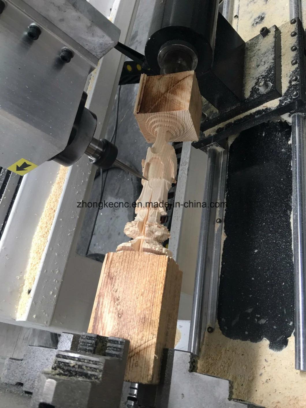 Double Spindle and Rotaries Wood CNC Router Machine/Wood Engraving Machine