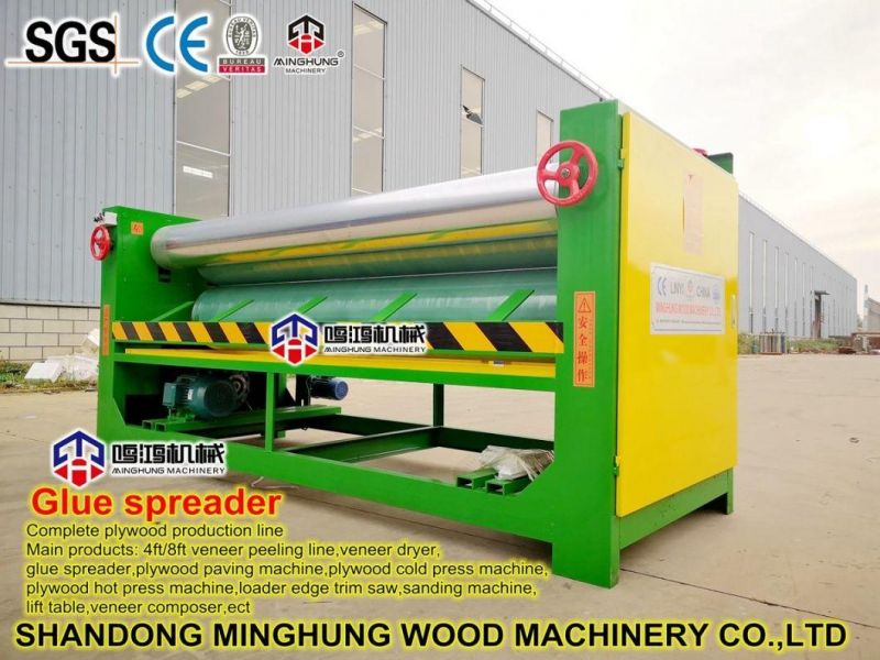 Woodworking Plywood Veneer Glue Spreader Machine