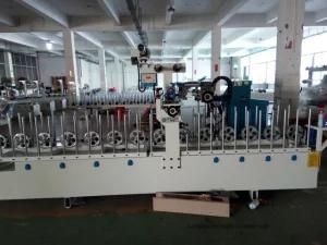 300mm Hot Glue Moulding Line Decorative Woodworking Lamianting Machine