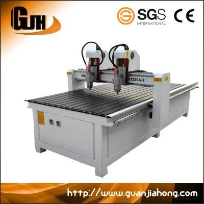 1325 Dual Spindle, Vacuum Table, Woodworking CNC Router, CNC Engraving Machine