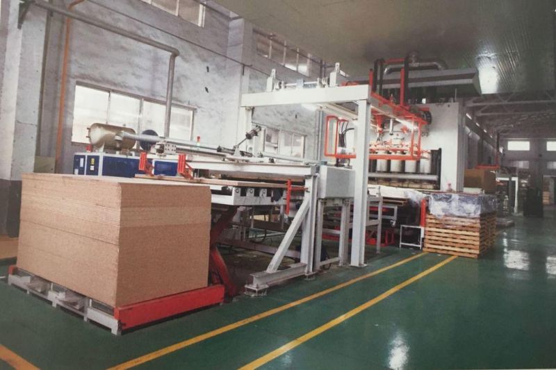 Short Cycle Fast Veneering Laminate Hot Press Machine for Furniture, Floor Making