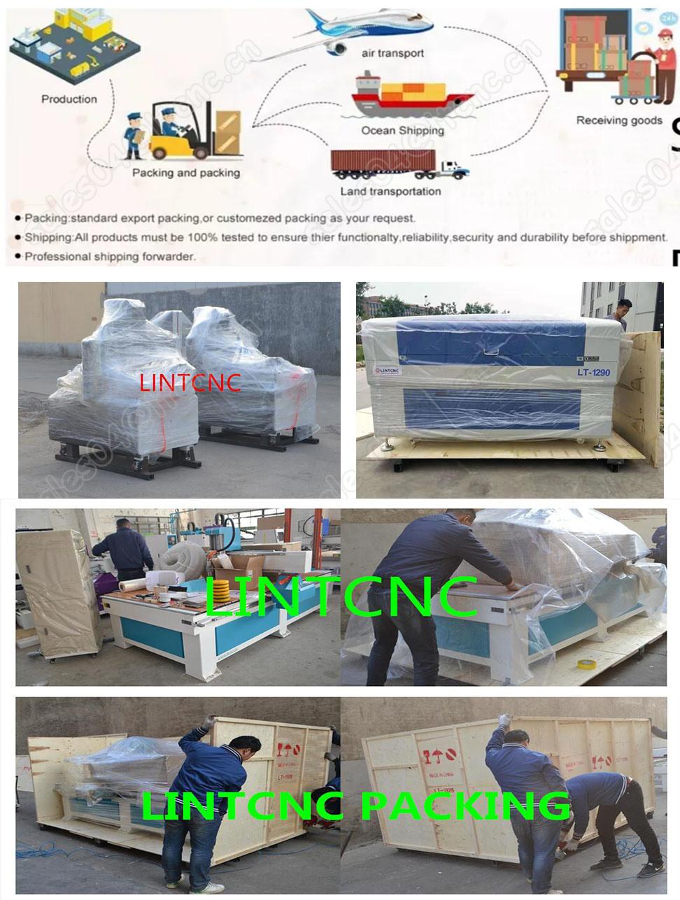 6090 1212 9015 CNC Router with Waterjet Cutting Cooling System Atc CNC Milling Machines Steels