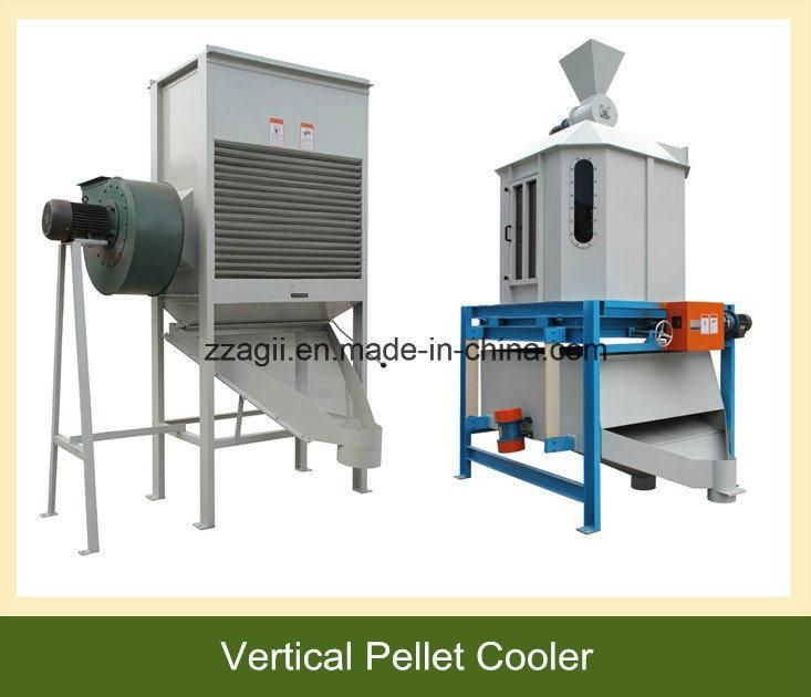 Automatic Counter Flow Cooler for Wood Pellets Feed Pellets Fertilizer