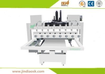 Superior Zs2512r Four Axis Rotary 3D CNC Engraving Machine China