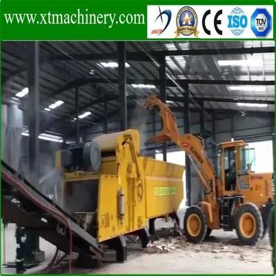 20ton Weight, Longer Lifetime, Stable Working Performance Drum Wood Chipper