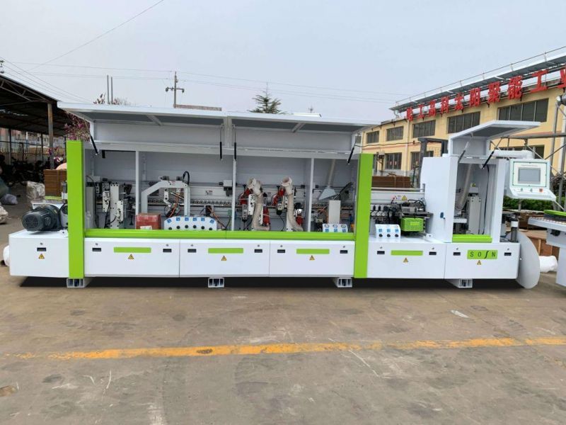 Fully Automatic Edge Banding Machine PVC Edgebander with CE