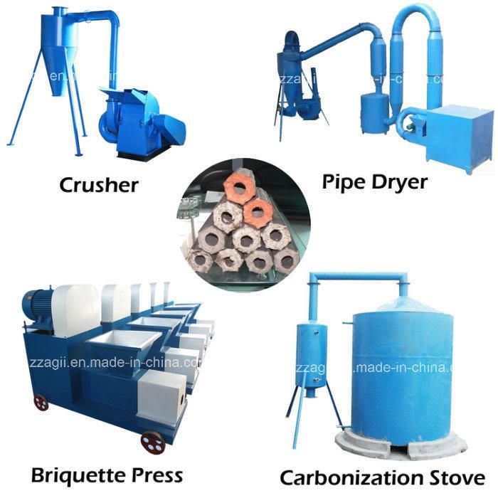 Biomass Briquette Plant Charcoal Briquette Extruder Machine