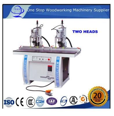 Two Heads Hinge Driller Machine for Cabinets Spindle Router Woodworking Tool Home Use Wood Working Driller Machines Wood Holes Making Machine