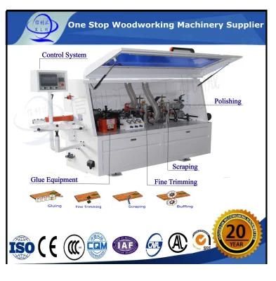Mfz515A Edge Banding Machine with Manual Control for Woodwork with Import Motor Multi Function Wood Stair/ Wood Skin Edge Banding Machine