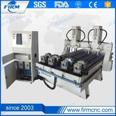 Widely Used 3D Carving CNC Router 4 Axis Wood Engraving Machine