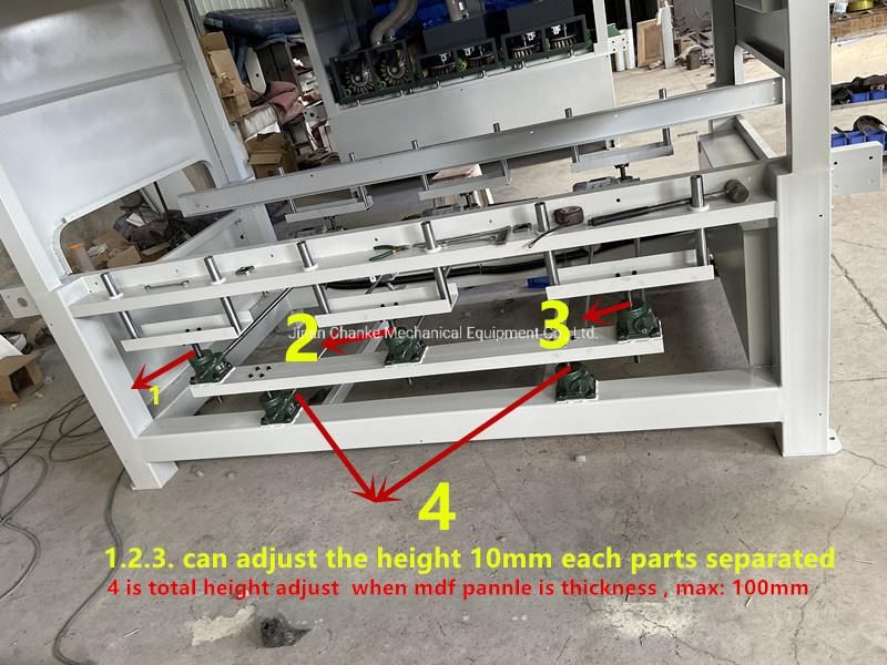 2021 Sanding Roller Machine with Independent Working Table for MDF panel