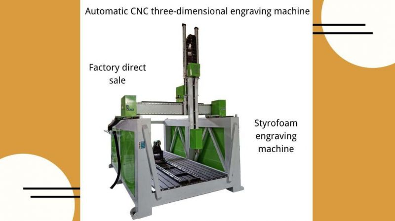 Manufacturer CNC 1325/ 2040 Stereoscopic Single Head, Double Head, Styrofoam Foam Engraving Machine Mould Sculpture, Dragon Carving Machine, Cutting Machine