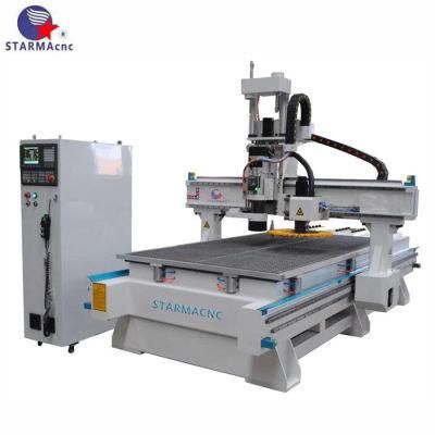 China Carousel Automatic Tool Changer Atc Wood CNC Router Woodworking Cutting Machine Supplier 1325 2030 2040