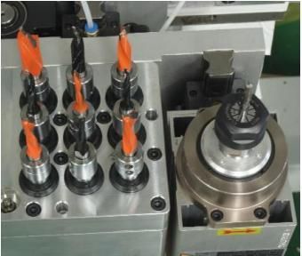 Wood Fully Automatic Six Sides Cabinet Drilling and Milling CNC Boring Machine