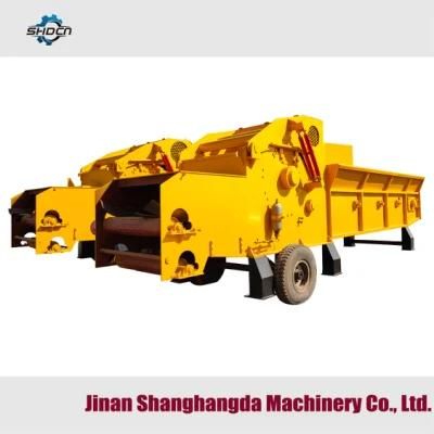 Bx-216 Automatic Mobile Large Capacity Drum Wood Chipper/Crusher/Shredder with High Quality