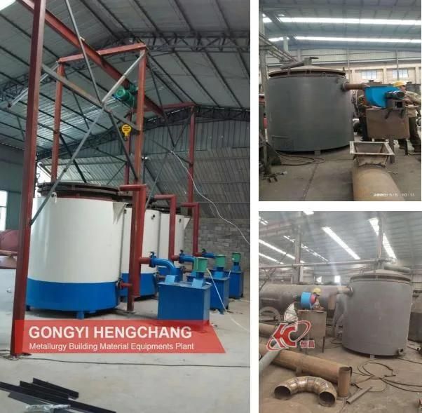 Hoisting Type Bamboo Wood or Coconut Shell Charcoal Carbonization Furnace