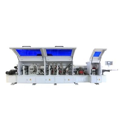 China Whole Sale High Speed Automatic Edge Banding Machine with Corner Trimming