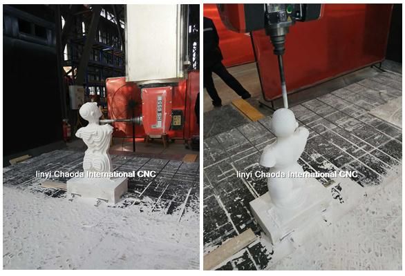 High Quality 3D Foam Sculpture Carving CNC Router