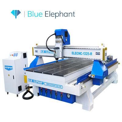The Latest Elecnc-1325 CNC Router Machine with Rotary Device