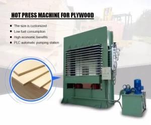 Plywood CNC Hydraulic 400 T -800 T Hot Press Machine for Panel or Plywood Productin Line