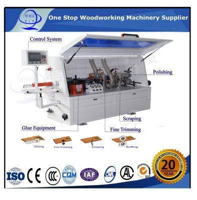 2017new Style AAA Grade Semi Automatic Curve Edge Banding Machinery in Argentina Market Digital Type Edge Banding Machinery for Wooden Felder
