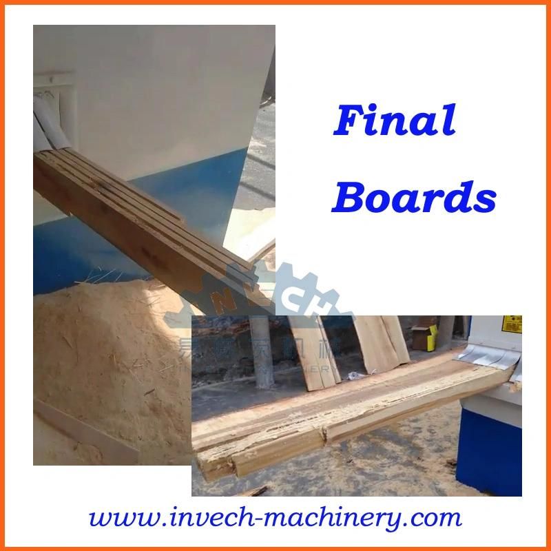 Automatic Solid Wood Square Timber Multi Blades Rip Saw for Woodworking