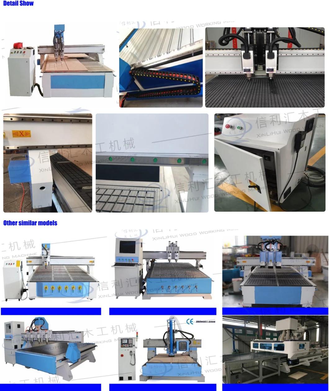 High Speed Shaper Horizontal Milling Machine/ Independent Heads Multi-Function Engraver/ CNC Wood Cutting Machine