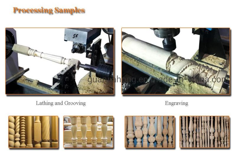 Woodworking machinery CNC Wood Turning Lathe