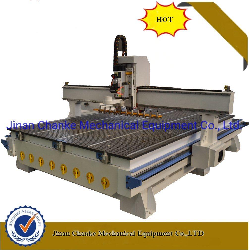 2000X4000mm 9kw Air Cooling Spindle Atc Liner Wood CNC Engraving Machine for Furniture Crafts