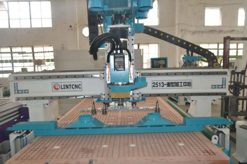 Auto Tool Change 1325 Wood Router CNC 4*8FT Atc Woodworking CNC Cutting Machine 9kw Spindle CNC Carved Router for Cabinet