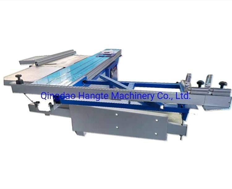 Woodworking Panel Sliding Table Saw with 45 Degree Tiltable Blade