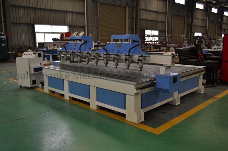 2 Heads Wood CNC Engraving Machine for Furniture