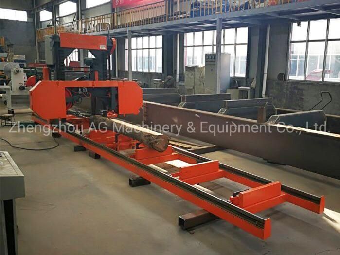 China High Quality Industrial Wood Cutting Horizontal Band Sawmill