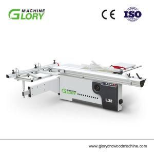 3200 mm Manual Sliding Table Panel Saw with Scoring Blade